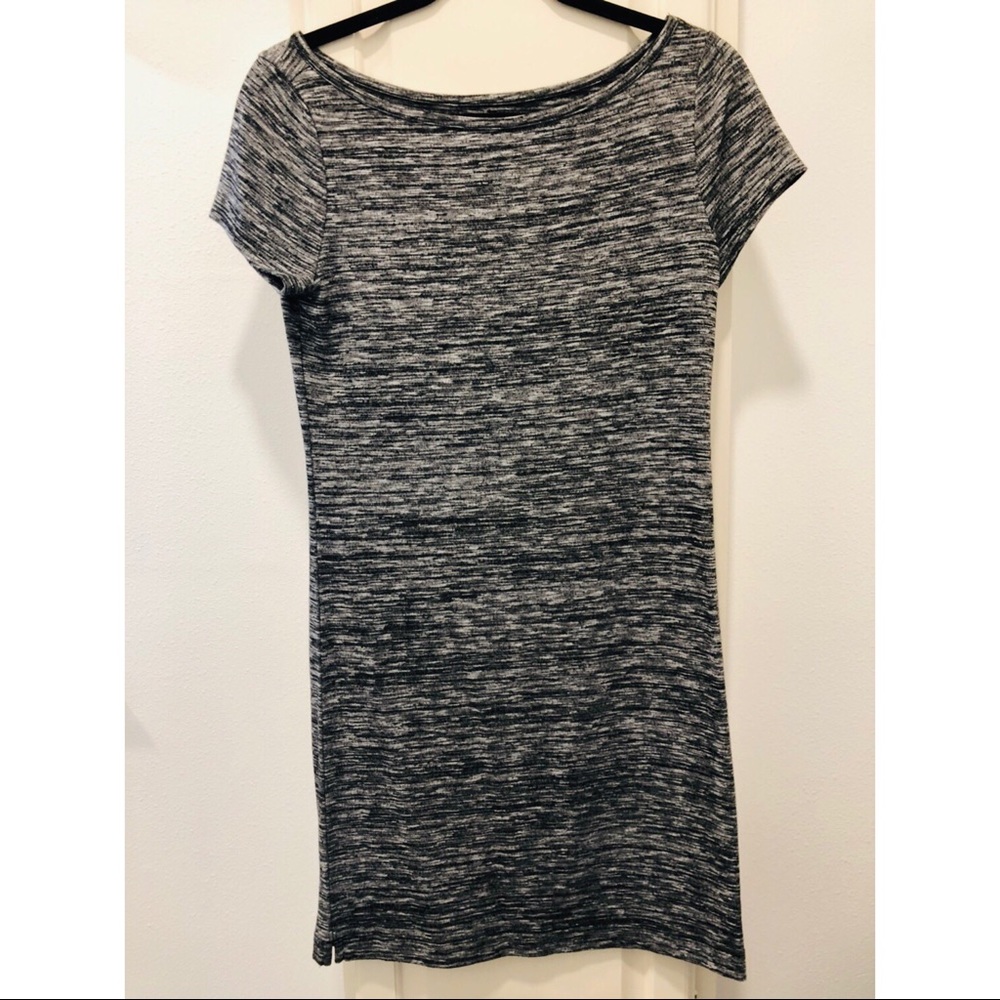 Grey, Stretch Dress